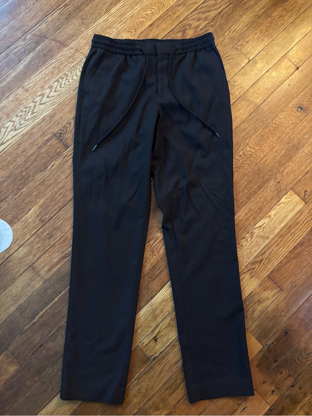 Men's Express Dark Brown Pull-On Pants